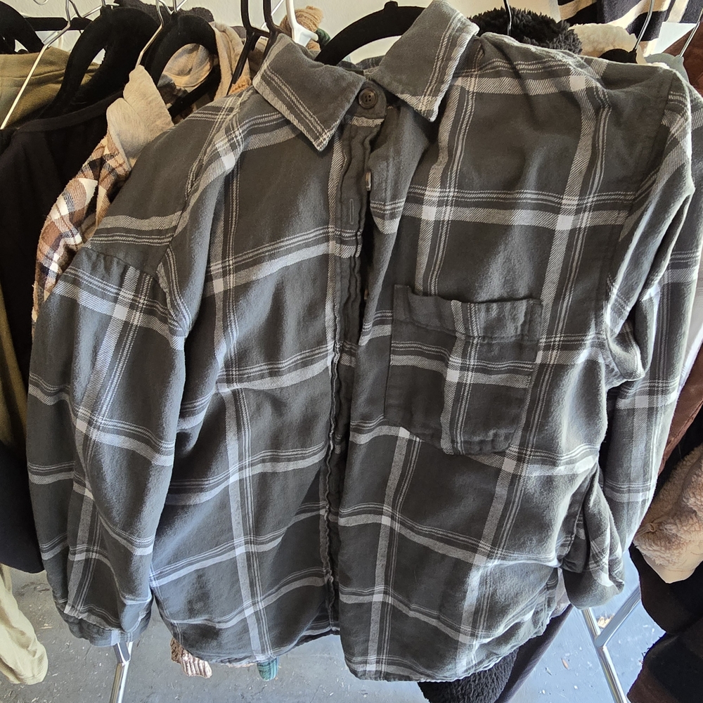 Wild Fable Gray Plaid Jacket